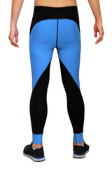 Pro Resistance Tights for Men - Olympic Blue